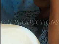 Imagine a skinny teen slut getting intensely fucked in standing doggy in the shower