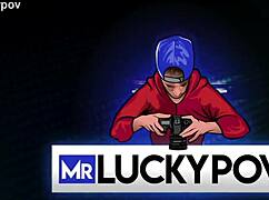 busty slut gets creampied by big cock