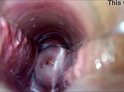 我用窥器达到阴道高潮，太激烈了