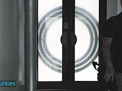 Man cheats back on his wife with her hot MILF friend in sloppy sex