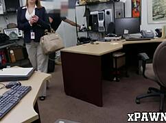 Broke milf sells cunt in pawnshop?