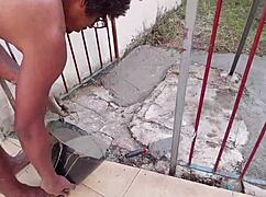 Milf Paying Handyman With Ass And Squirt From Ass Fuck