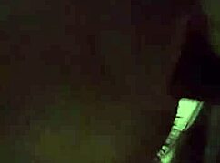 White girl enjoys BBC while husband watches