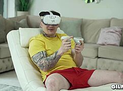 this night busty blonde does everything for a blanket