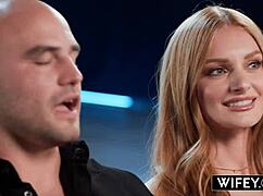 My gorgeous redheaded hotwife Jessi Rae takes every inch of Jason Luv's BBC.