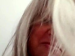 Mature woman receives handjob and blowjob during massage.