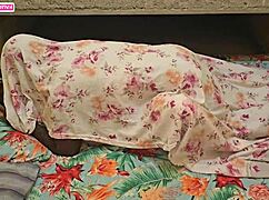 Couple Caught Having Anal Sex Under The Sheets!