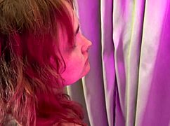 Naughty tattooed redhead punished 😈