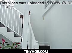 I Destroyed Tiny Latina Step Daughter's Big Tits