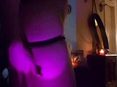 Latina babe teases with big ass, ripping clothes apart 😈