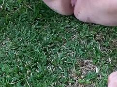 Outdoor Masturbation Builds To Intense Deep Anal Passion