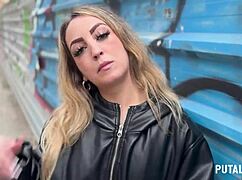 putalocura - la teen 18+ espa�ola culona labona cloxy es pillada por torbe y se traga todo