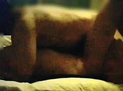 Wife in red lingerie seduces me for secret sex, then rides hard in round two to drain my cum, with close-up handjob shots.