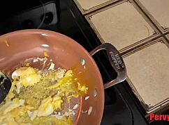 Rosalyn Sphinx Cracks Eggs And Sucks Step Daddy's Balls!