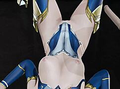 Sex With Batgirl - 3d Porn, why is she moaning and squirting in hardcore fucking?