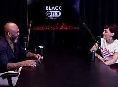 Annie Clementine explores vampire fantasies with couples and followers in sheer red