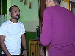 Desi innocent wife shared by unlucky husband on ranch