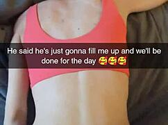 Cheating Amateur Yoga Milf Fucks Fitness Instructor On Snapchat - Cucked And Creampied