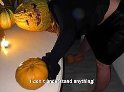 Watch Her Squirt on Halloween Night Without Cumming Early!