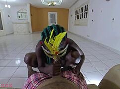 Busty Ebony Beauty Got Her Big Tits Bouncing While Riding My Cock!