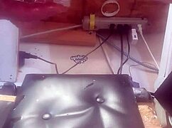 Watch this huge bottle slide deep into my tight ass!