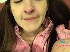 super cute brunette amateur tifa quinn gets pussy licked fingered to orgasm pov