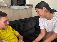 my stepbrother takes away the desire my boyfriend leaves me, that unfaithful girlfriend with huge ass