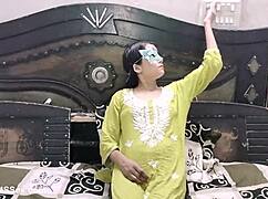 Gorgeous Indian Housewife Milf Shabnam Gets Her Pussy FUCKED By Her Lover