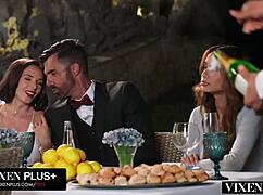 Hey, this stunning bride is trying anal for the first time at the hotel! 😍