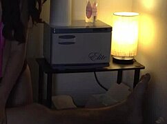 In a secret massage parlor, an unscripted video captures the hundredth session of relaxation and care.