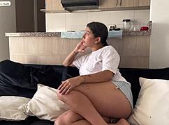 my stepbrother takes away the desire my boyfriend leaves me, that unfaithful girlfriend with huge ass