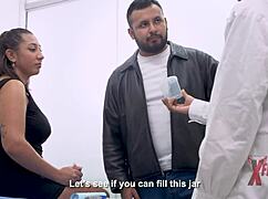 story of venezuelan lady fucking doctor, cumming inside