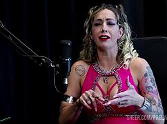 melhores momentos da julia fontanelli no preliminares podcast com bia hot - parte 2 watch on sheer red