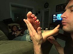 Intense Feet Worship And Licking Session