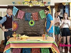 Cinco de Mayhem step family party gone wrong with taboo fun 😈