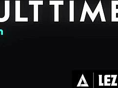 lez be bad - angry scarlett alexis takes out frustrations on gf nicole aria with rough sex