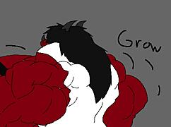 hey, check out wendy building those muscles in this growth video 💪🏋️‍♀️