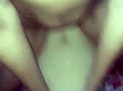 Chubby Latina and petite brunette ignite real trio passion with intense ass play