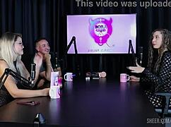 Jujube Delicia's INTENSE Bora Cast Compilation with Bruna Carlos - Part 1 on Sheer Red