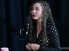 Jujube Delicia's INTENSE Bora Cast Compilation with Bruna Carlos - Part 1 on Sheer Red