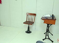 Degraded bdsm pig slave eats her doms ass in rough anal domination