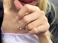 asian girl masturbates in elevator and someone came in