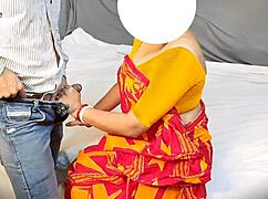 Indian Bhabhi Fucks Delivery Boy In Doggy Style While Husband Is Away