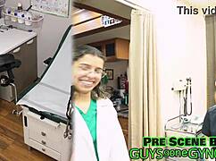 Mira Monroe Undergoes Perverted Podiatrist Foot Exam in GuysGoneGyno.