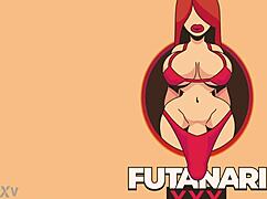 Stepmom's Huge Cock Sucked by Stepdaughter in Intense Futanari Blowjob with Facial Cumshot