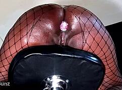 Ebony Anal - Ghetto Barbie Skipped Class To Get Fucked In The Ass On Stool