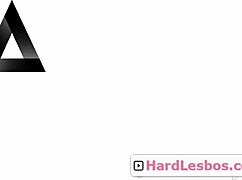 Petite blonde teen tempted by busty milf Scarlett Sage and Savannah Bond