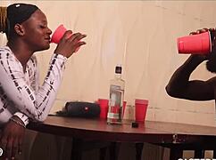 A drinking competition turns into a wild game