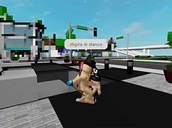 Having rough public sex in the square with a prostitute friend 😈