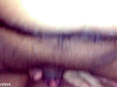 cuckold hubby licks the clitoris of her cheating slut wife while she gets fucked by bbc